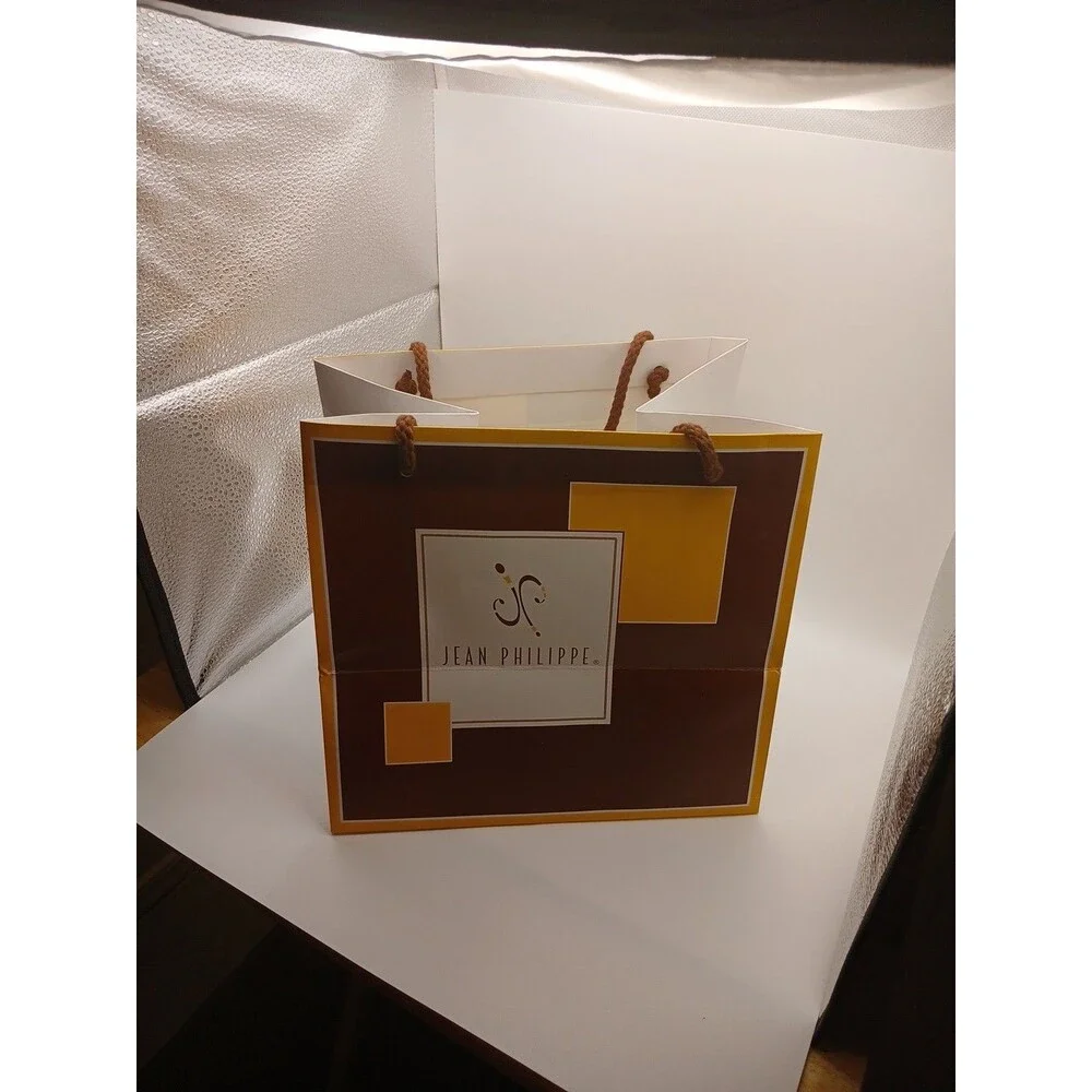 Jean Philippe Chocolate Cafe Bag MSC Paper Bag Handles 9.5